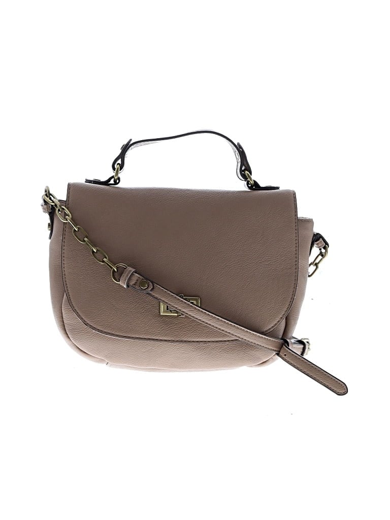 Pre-owned Merona Satchel In Brown