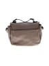 Merona Solid Gray Tan Satchel One size - photo 3