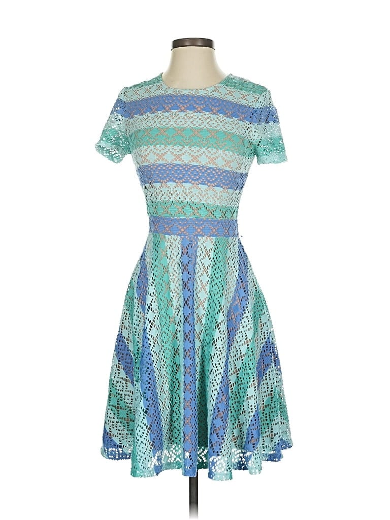 Click to view more detailed imagery on our partner's website Pre-owned Bcbgmaxazria Casual Dress In Blue
