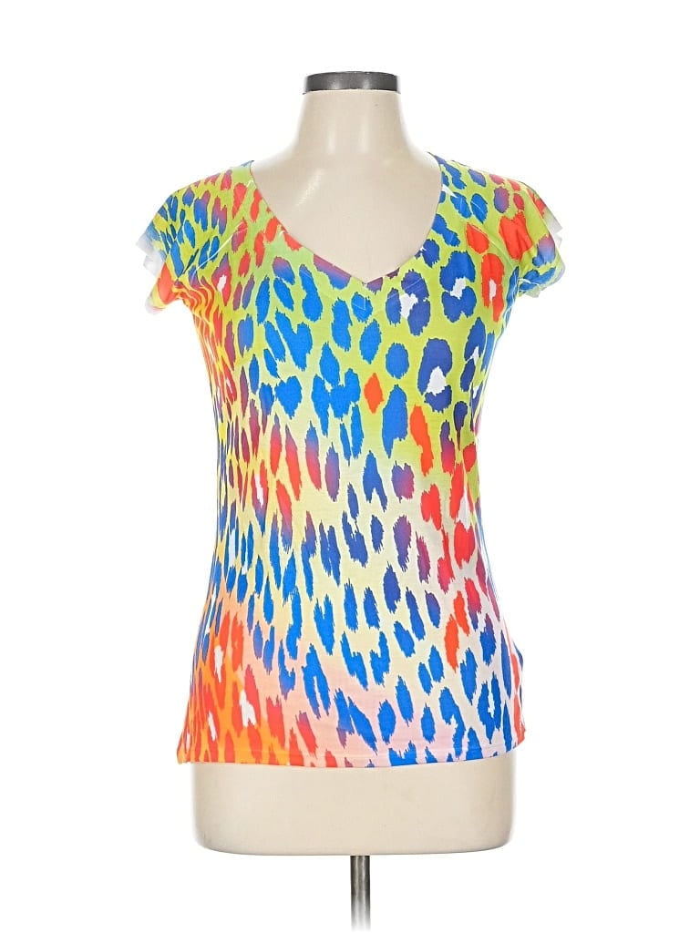 Pre-owned Assorted Brands Short Sleeve T-shirt In Orange