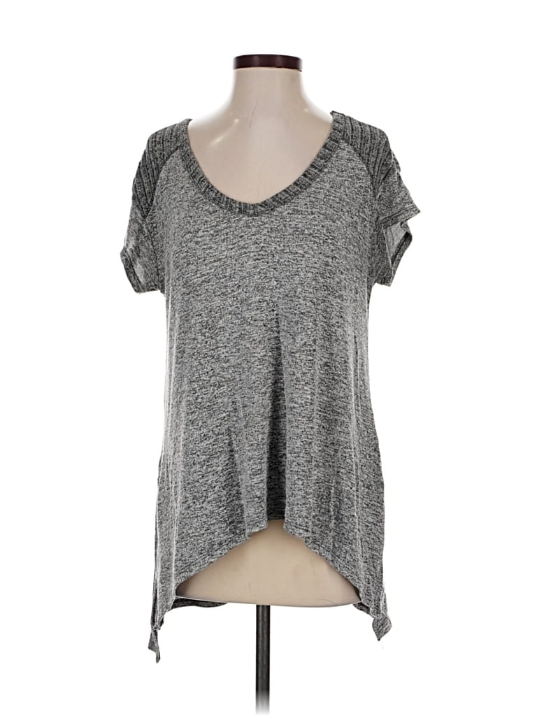 Pre-owned Mi Ami Short Sleeve T-shirt In Gray