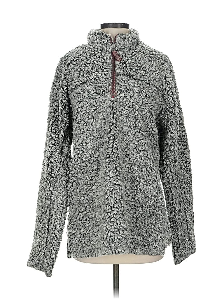 Pre-owned Assorted Brands Pullover Sweater In Gray