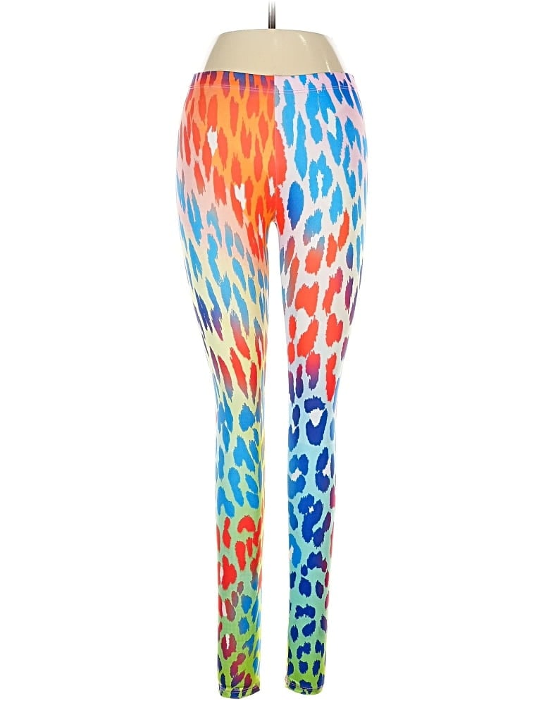 Pre-owned Assorted Brands Leggings In Blue