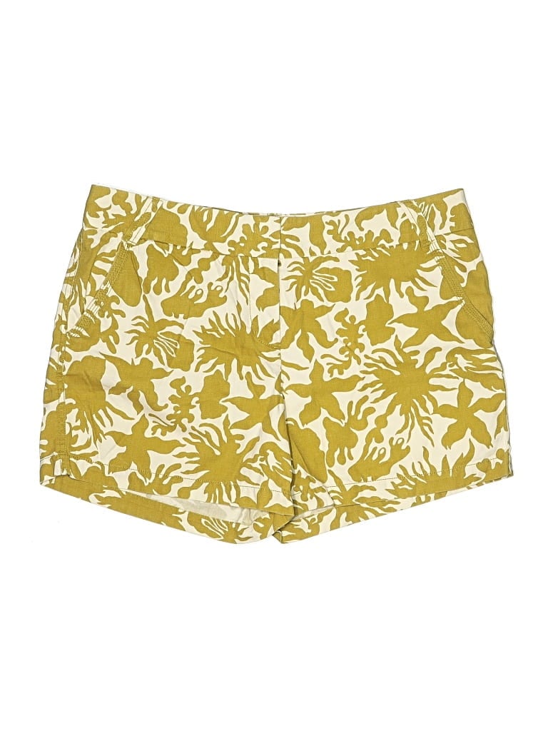 Pre-owned J.crew Factory Store Shorts In Yellow