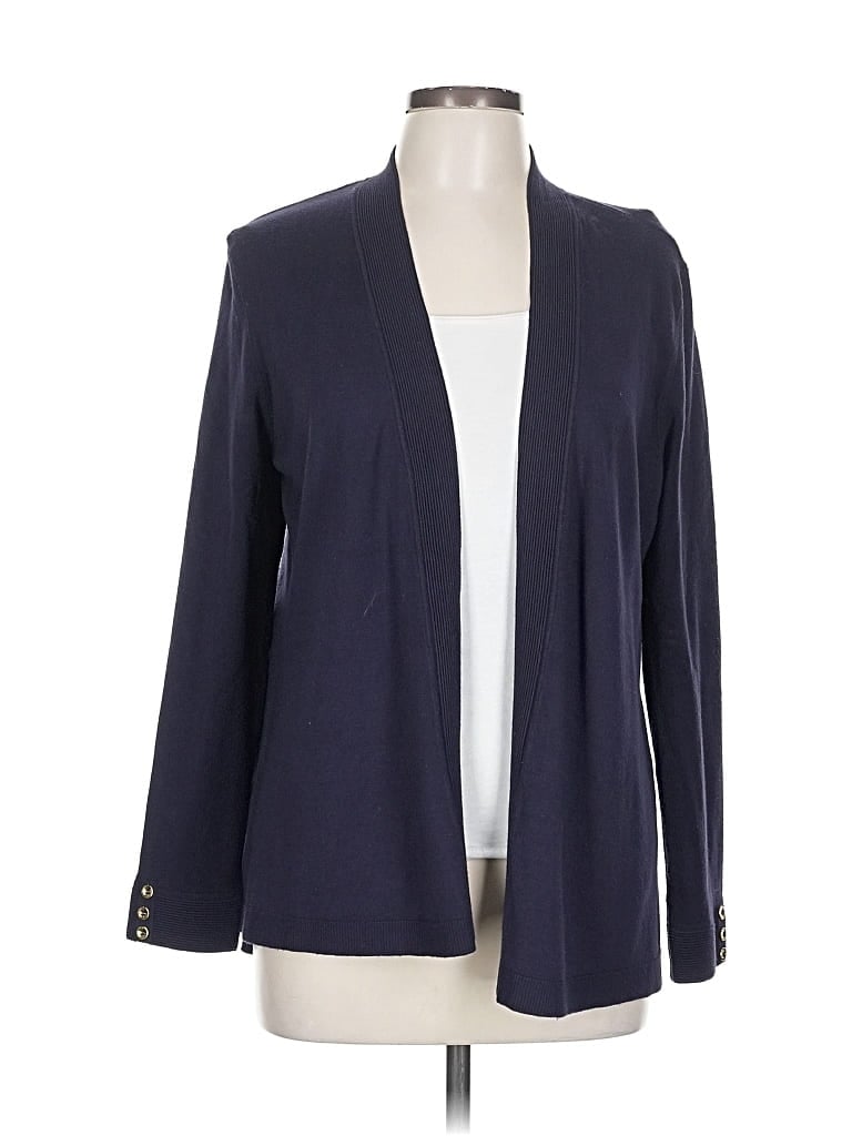 Pre-owned Charter Club Cardigan Sweater In Blue