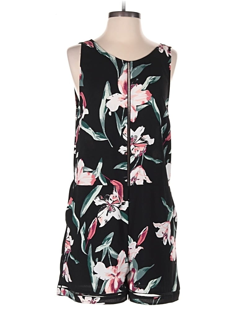 Pre-owned Leith Romper In Black