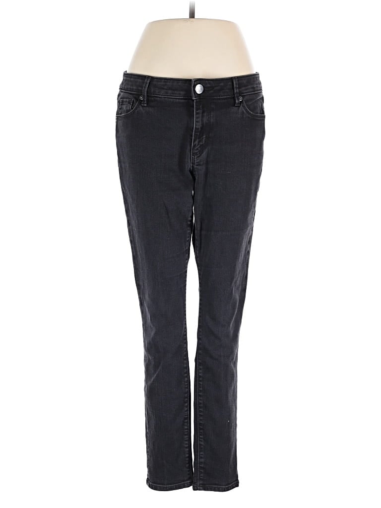 Pre-owned Ann Taylor Loft Jeans In Black