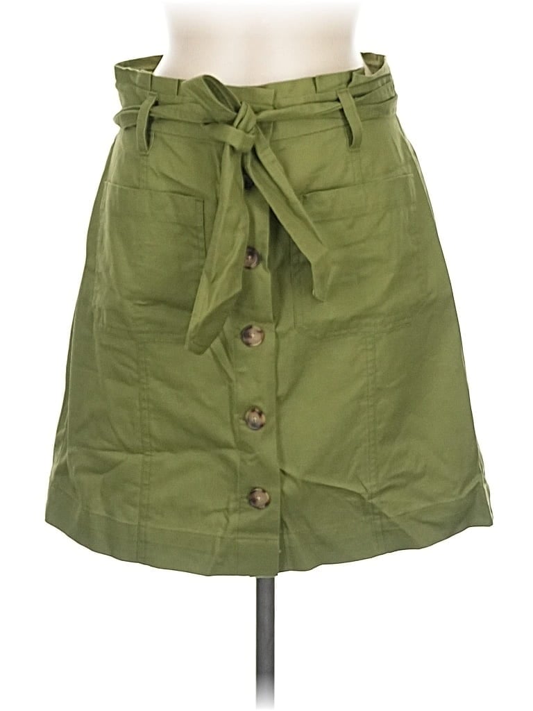 Pre-owned Ann Taylor Loft Outlet Casual Skirt In Green