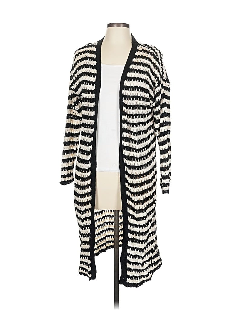 Pre-owned Shein Curve Kimono In White