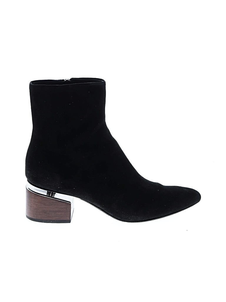 Pre-owned Alexander Wang Ankle Boots In Black