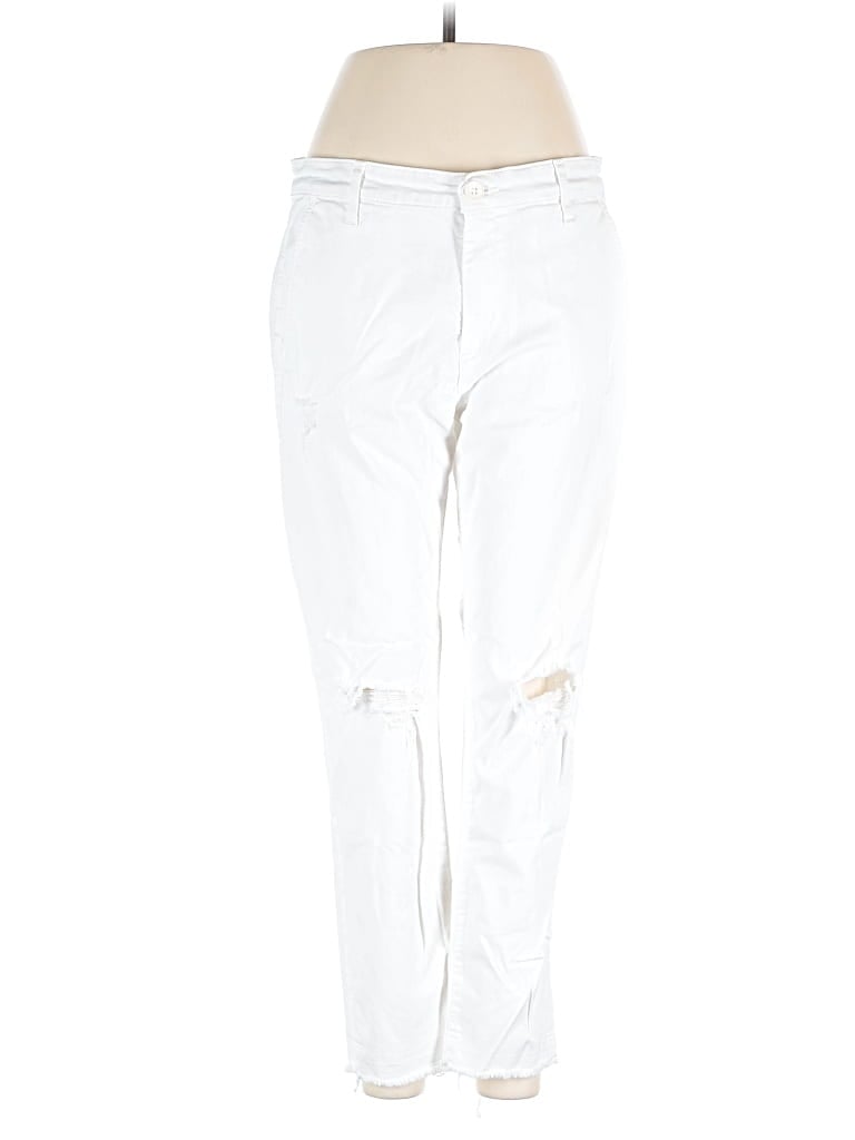 Pre-owned Adriano Goldschmied Jeans In White