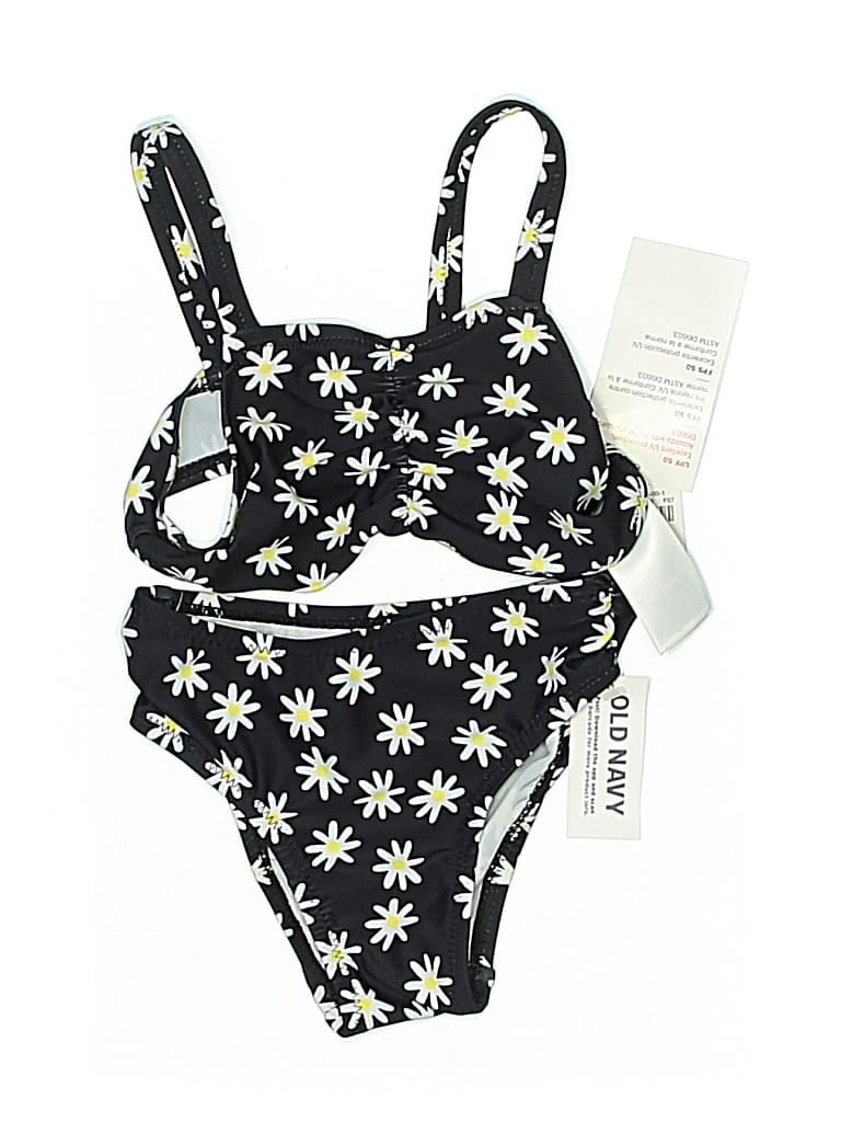 Old Navy Kids' Two Piece Swimsuit In Black