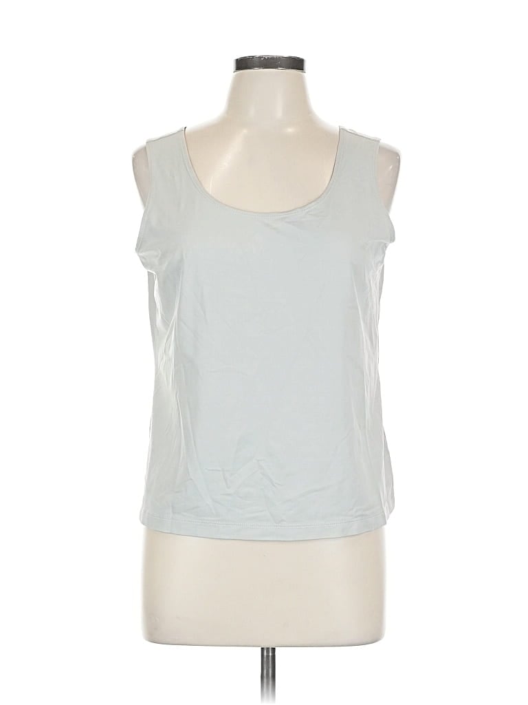 Pre-owned Chico's Sleeveless T-shirt In Blue