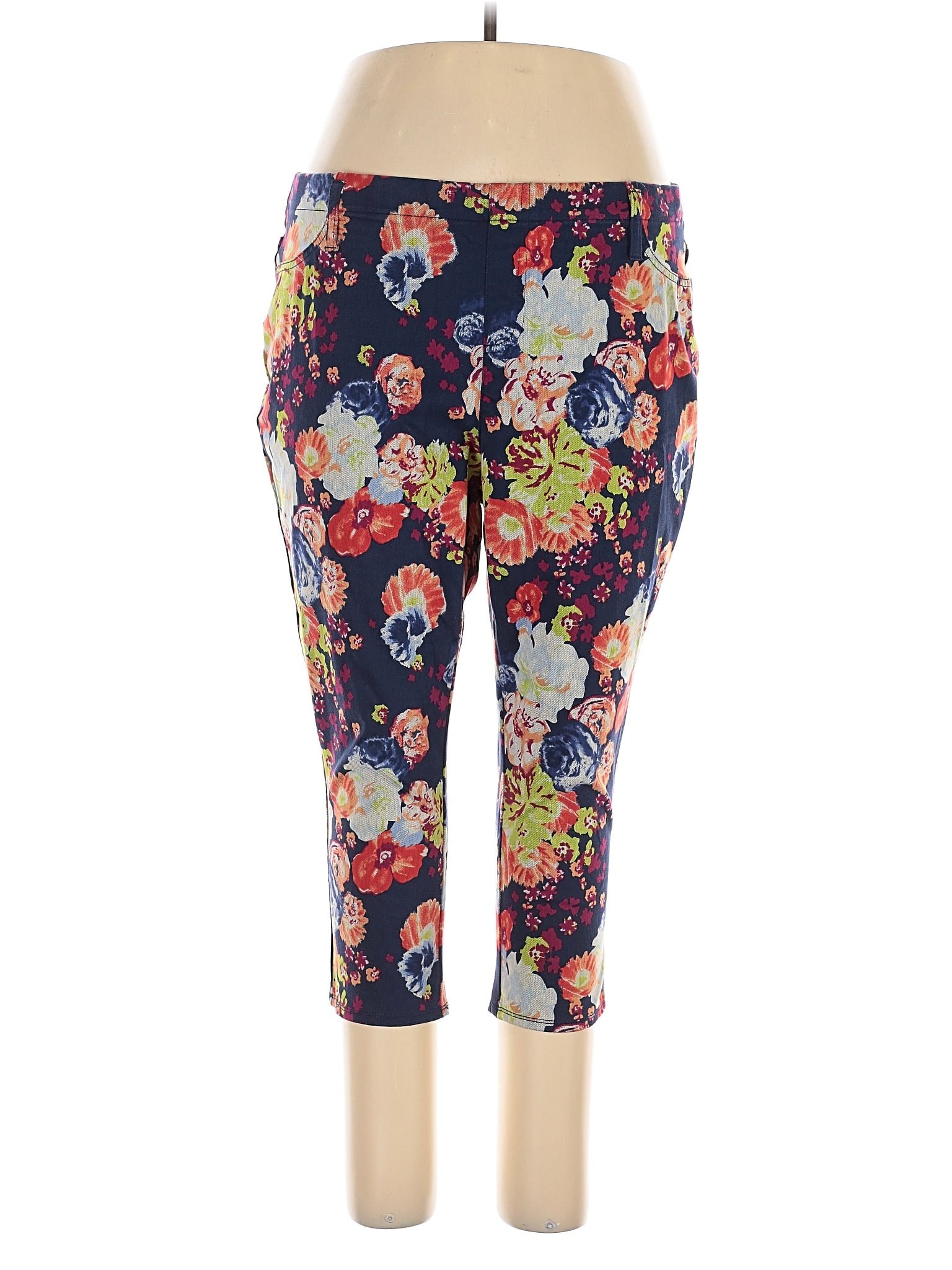 Capri Leggings Plus Size Faded Glory Leggings Faded Glory Women's Leggings  On Sale Up To 90% Off Retail ThredUp