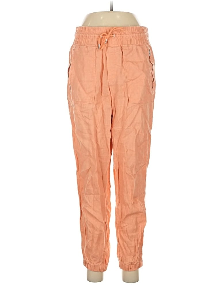 Click to view more detailed imagery on our partner's website Pre-owned Athleta Linen Pants In Orange