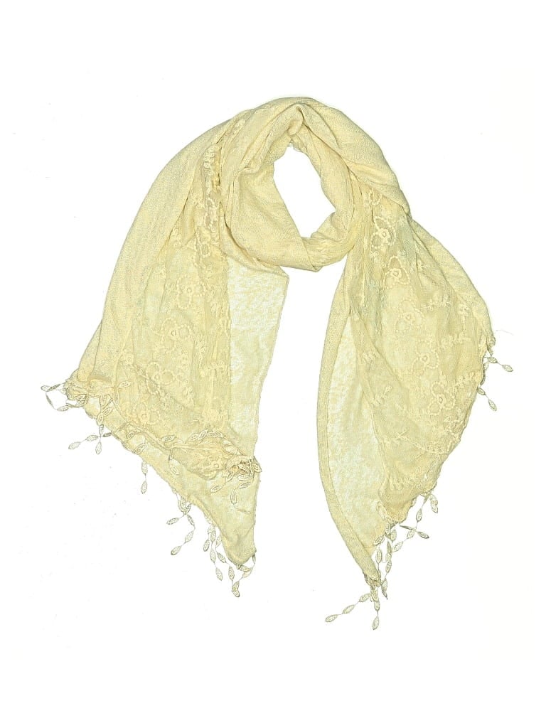 Pre-owned Unbranded Scarf In Brown