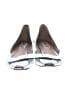 Bally Metallic Silver Flats Size EU 36 - photo 2