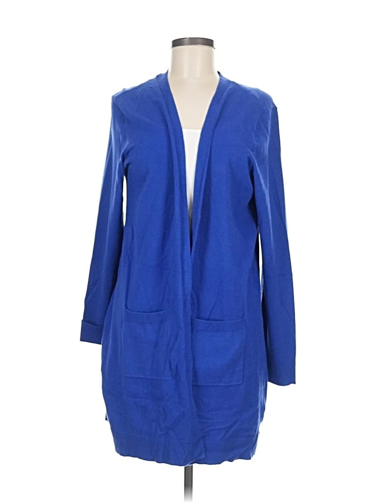 Pre-owned Kim Rogers Cardigan Sweater In Blue