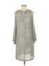 ECI Silver Casual Dress Size M - photo 2