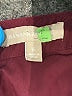 Banana Republic 100% Polyester Solid Burgundy Casual Skirt Size 6 - photo 3