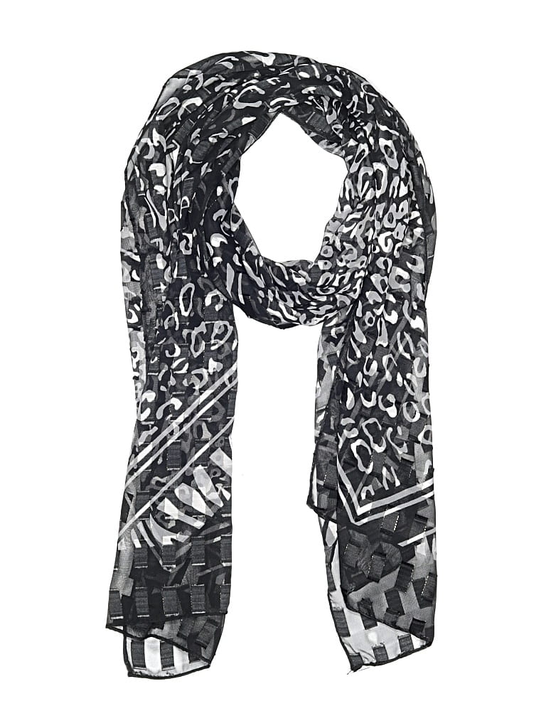 Pre-owned Unbranded Scarf In Black