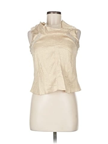 Cacharel Sleeveless Silk Top (view 1)