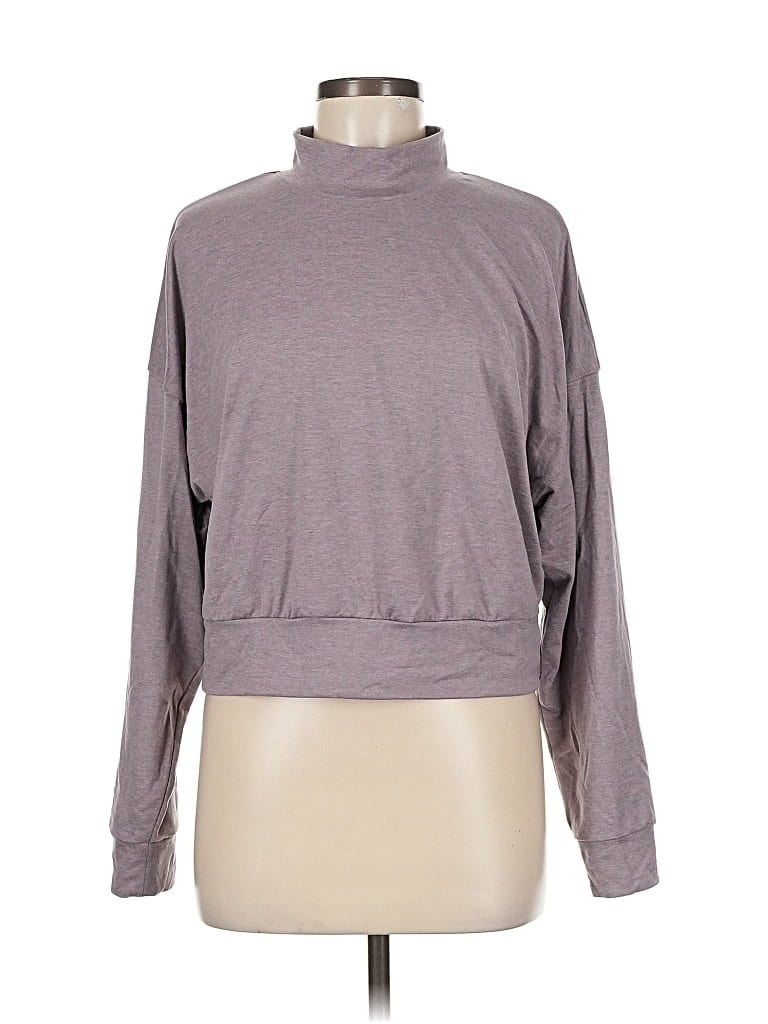 Pre-owned Gap Fit Turtleneck Sweater In Gray