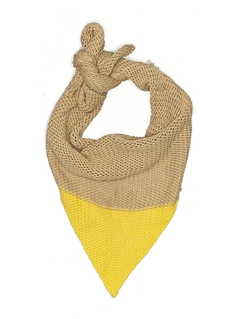 Pre-owned Assorted Brands Scarf In Brown