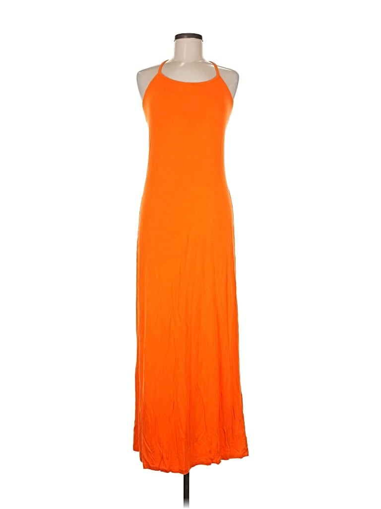 Pre-owned Fabletics Casual Dress In Orange