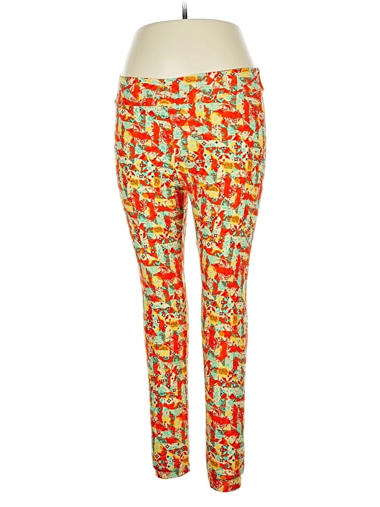 LULAROE Pre-owned Casual Pants In Orange