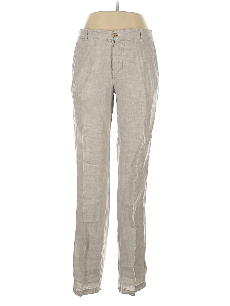 Pre-owned H&m Casual Pants In Gray