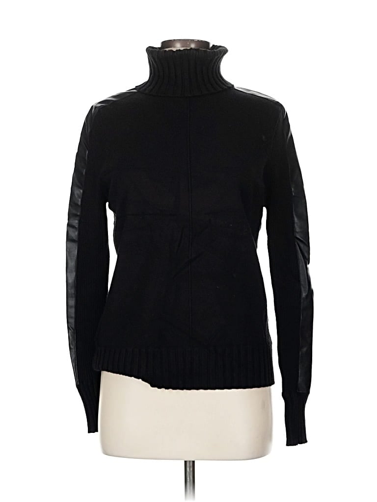 Pre-owned Jamison Turtleneck Sweater In Black