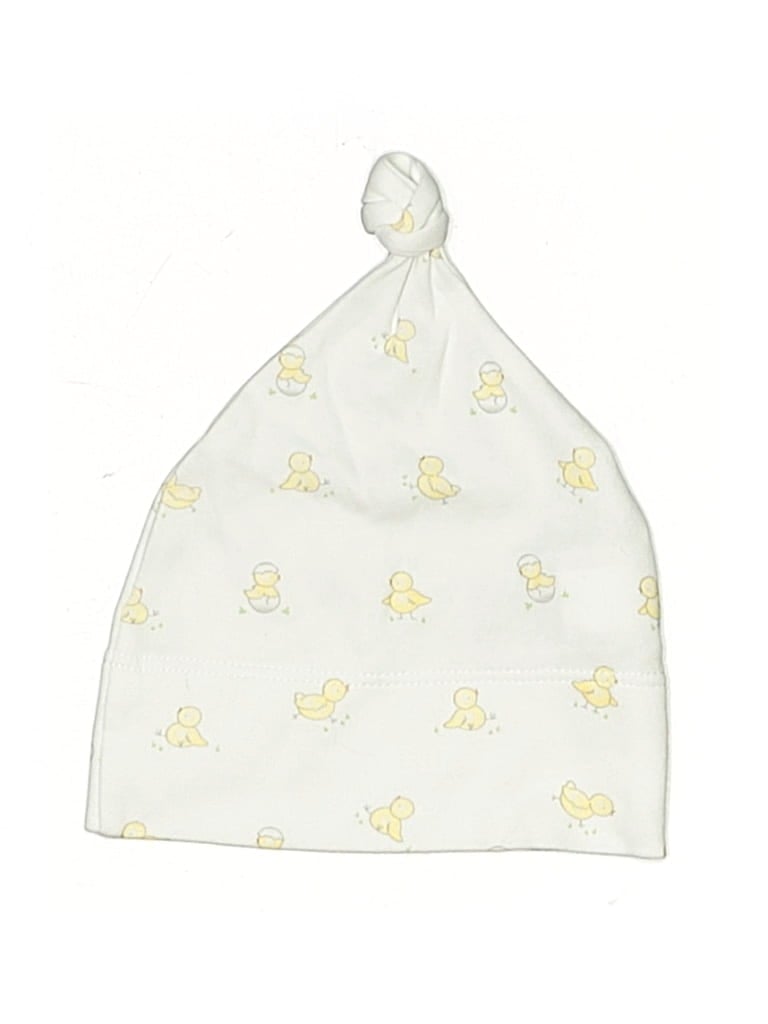 Click to view more detailed imagery on our partner's website Pre-owned Kissy Kissy Babies' Beanie Hat In White