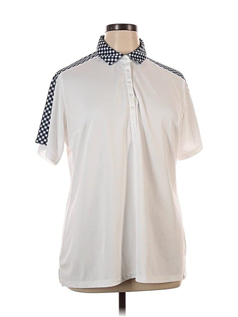 Click to view more detailed imagery on our partner's website Pre-owned Lady Hagen Short Sleeve Blouse In White