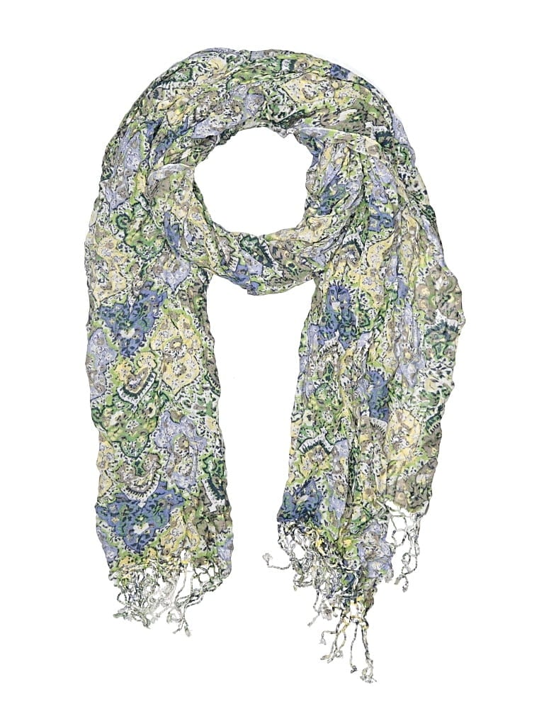 UNBRANDED Pre-owned Scarf In Green