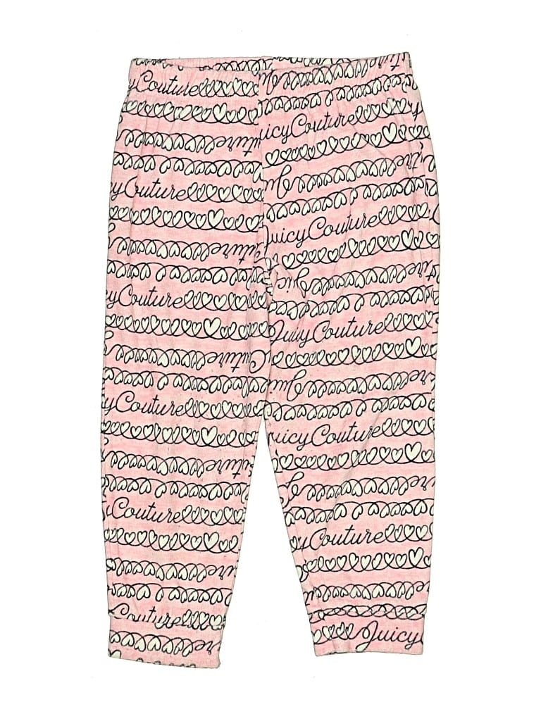 Pre-owned Juicy Couture Kids' Casual Pants In Pink