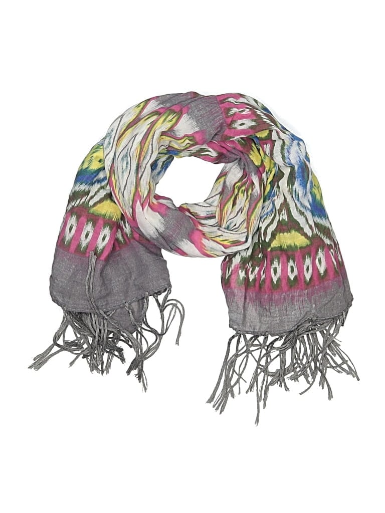 UNBRANDED Pre-owned Scarf In Gray