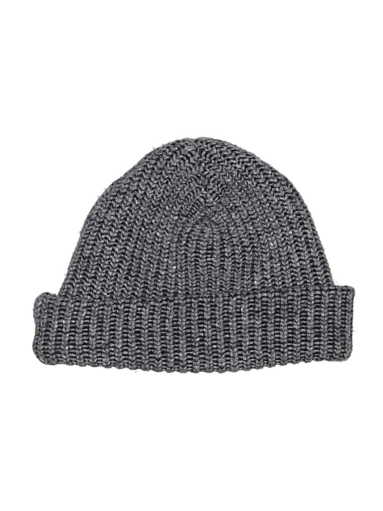 Pre-owned Assorted Brands Beanie Hat In Gray