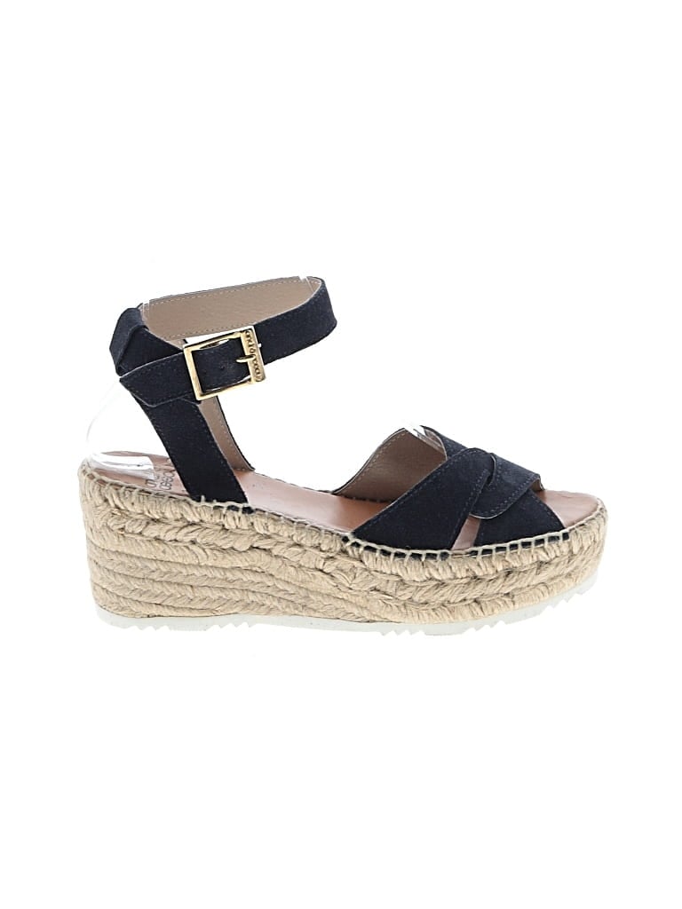 Pre-owned Andre Assous Wedges In Black