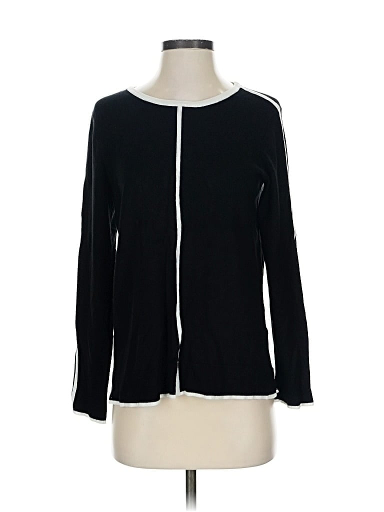 Pre-owned Calvin Klein Cardigan Sweater In Black