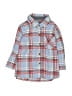 Andy & Evan Plaid Blue Long Sleeve Button-Down Shirt Size 12-18 mo - photo 1