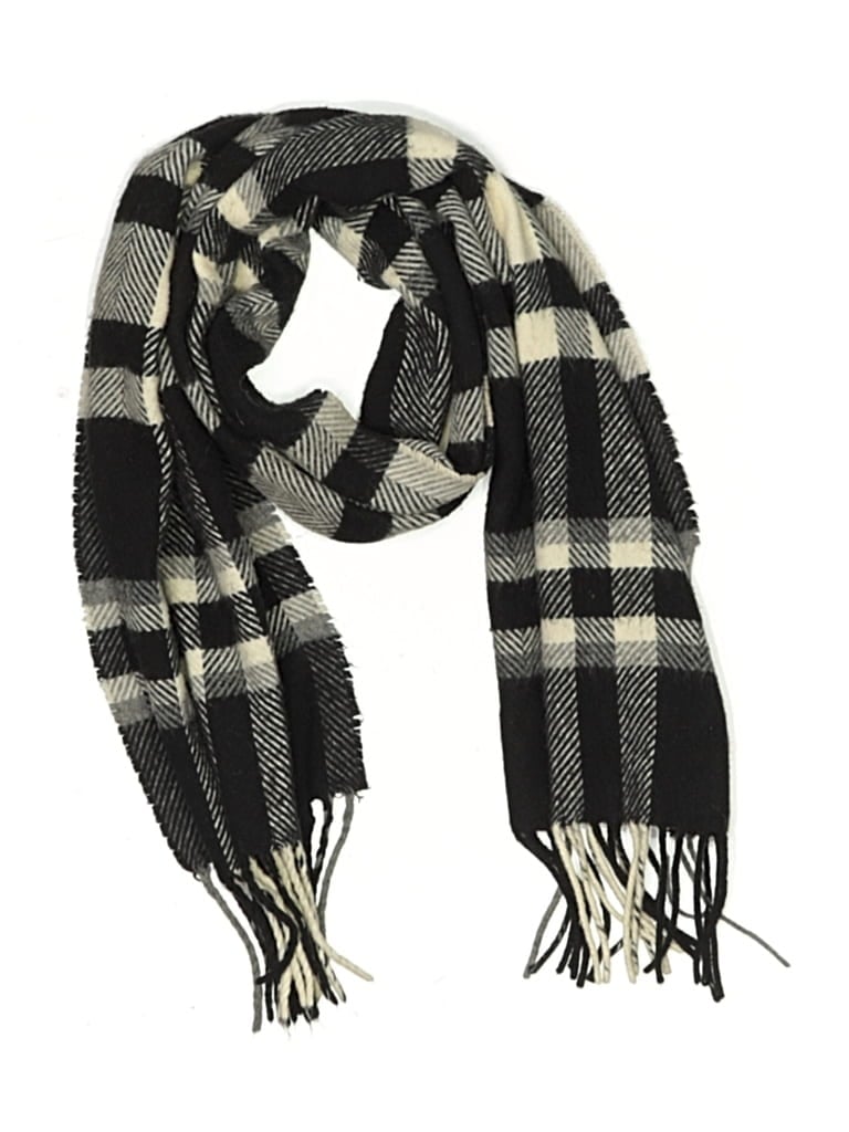 Pre-owned Assorted Brands Scarf In Black