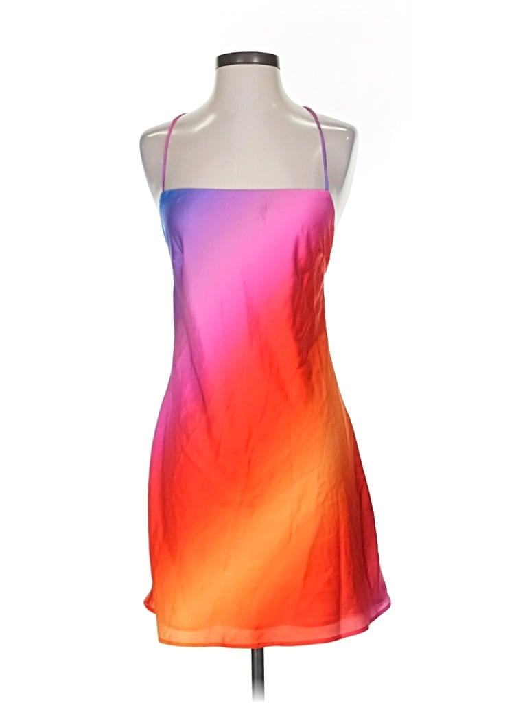 Pre-owned Show Me Your Mumu Cocktail Dress In Orange