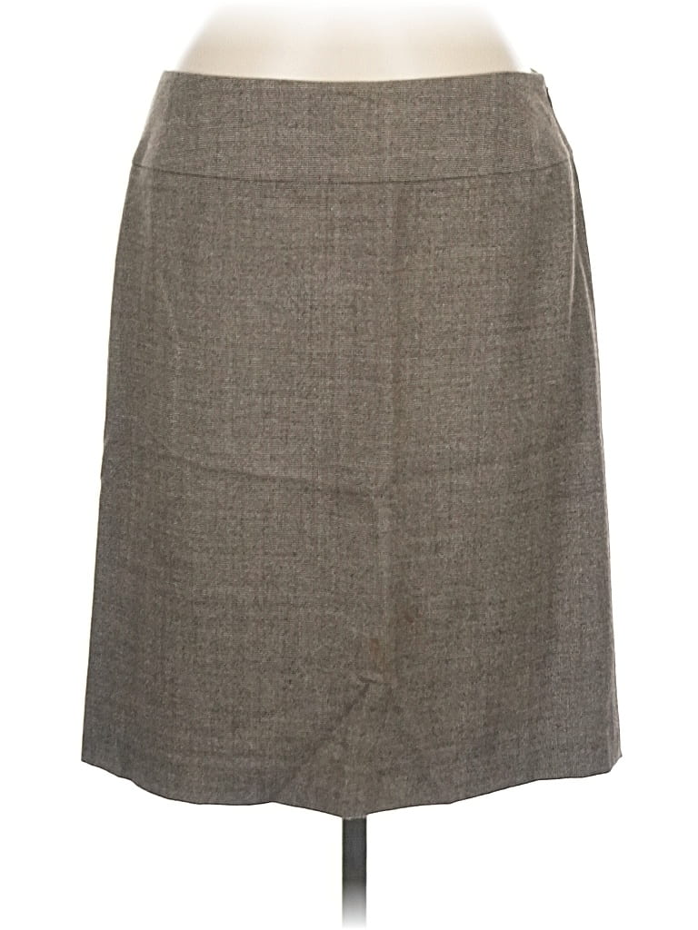 Pre-owned Antonio Melani Formal Skirt In Gray