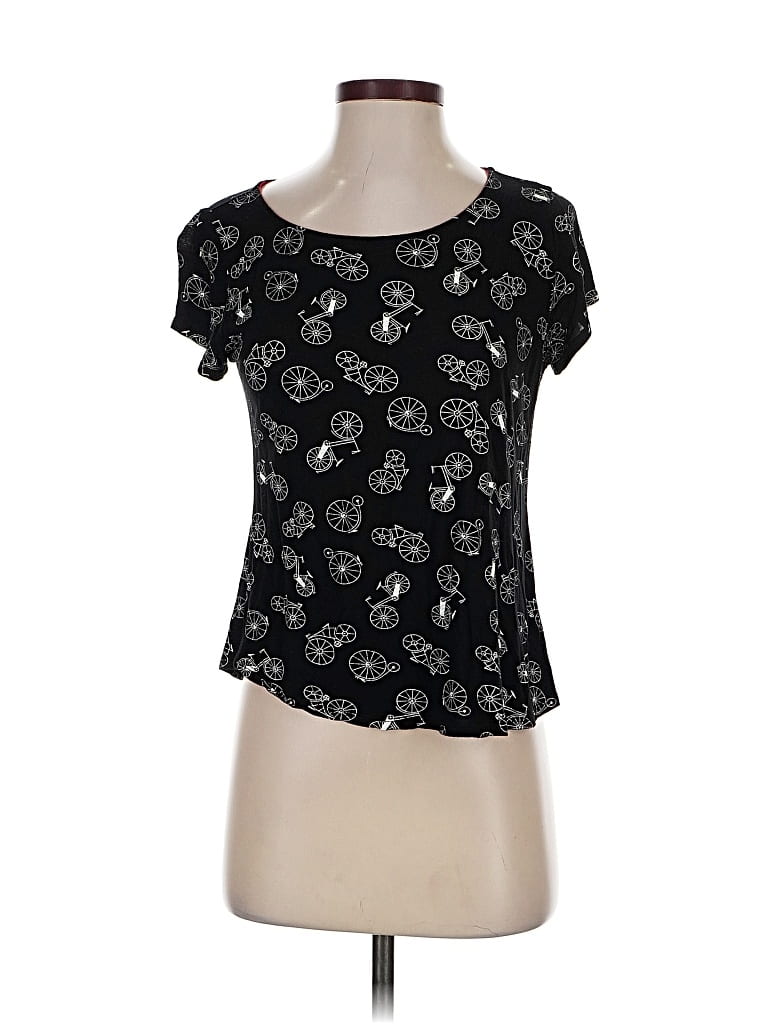 Pre-owned W5 Short Sleeve T-shirt In Black