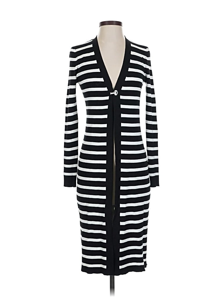 Pre-owned Nine West Cardigan Sweater In Black