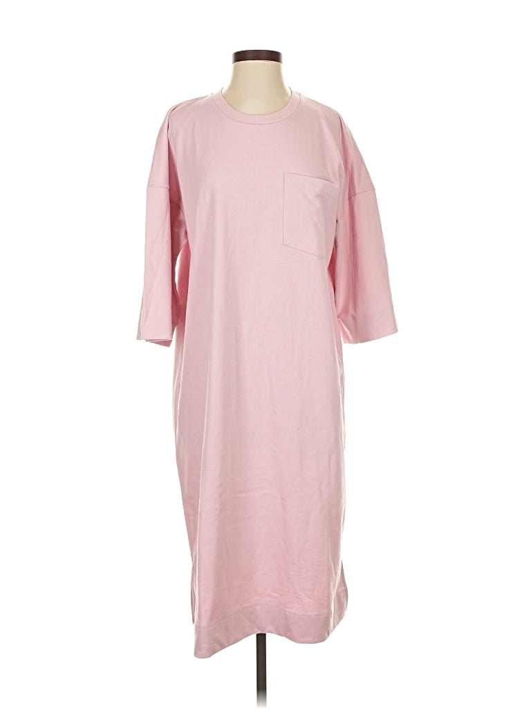 Pre-owned Ganni Casual Dress In Pink