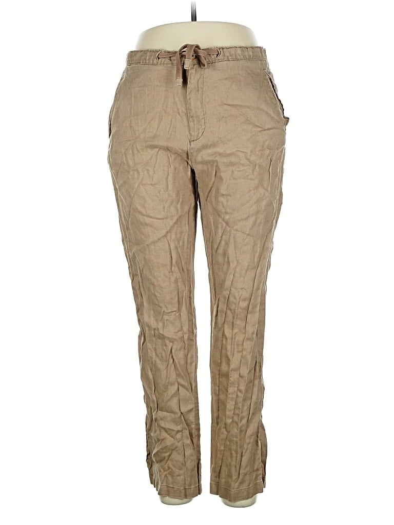 Pre-owned Tasso Elba Jeans In Brown