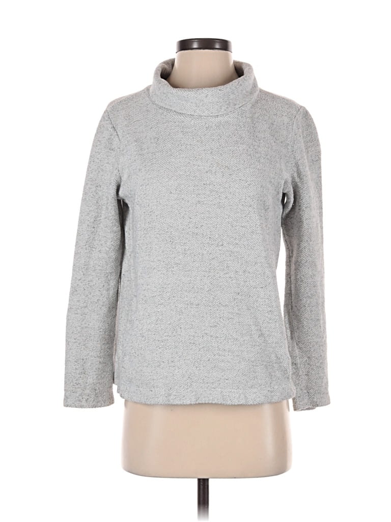 Pre-owned J.crew Mercantile Turtleneck Sweater In Gray