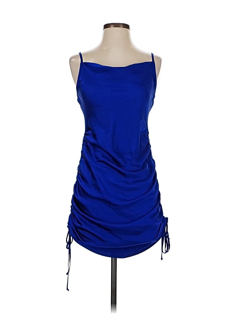 Pre-owned Express Cocktail Dress In Blue